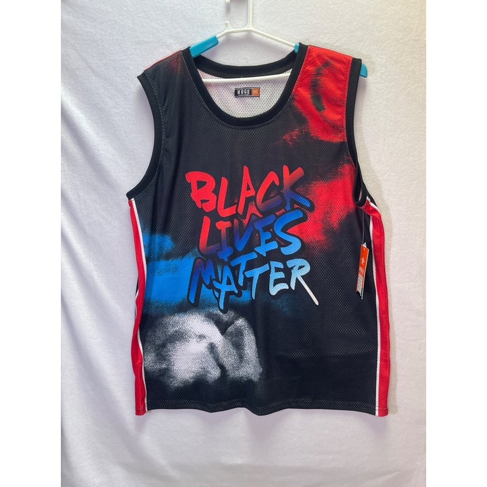 HUGE Fashion Exchange Black Lives Matter Jersey  4xLarge New With Tags